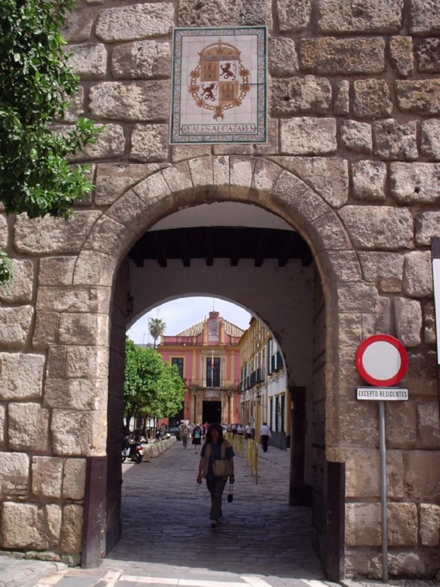 P5200256 Toegangspoort - Reales Alcazares de Sevilla - Sevilla